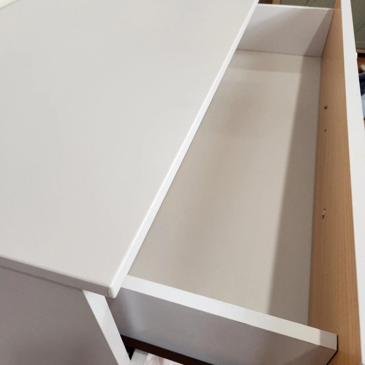 Tallboy Dresser 5 Drawer Light Grey Refurbished Coastal Hamptons Bedroom Storage – photo 8