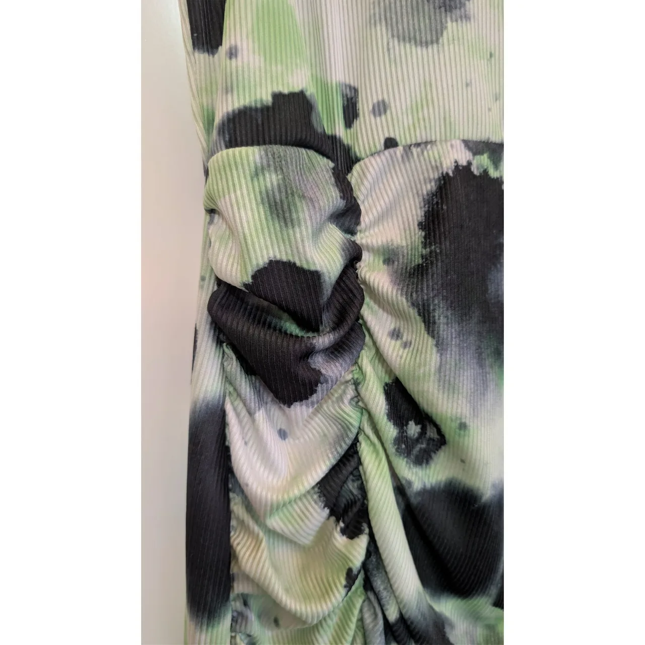 Ribbed, stretchy mini dress size L – photo 3
