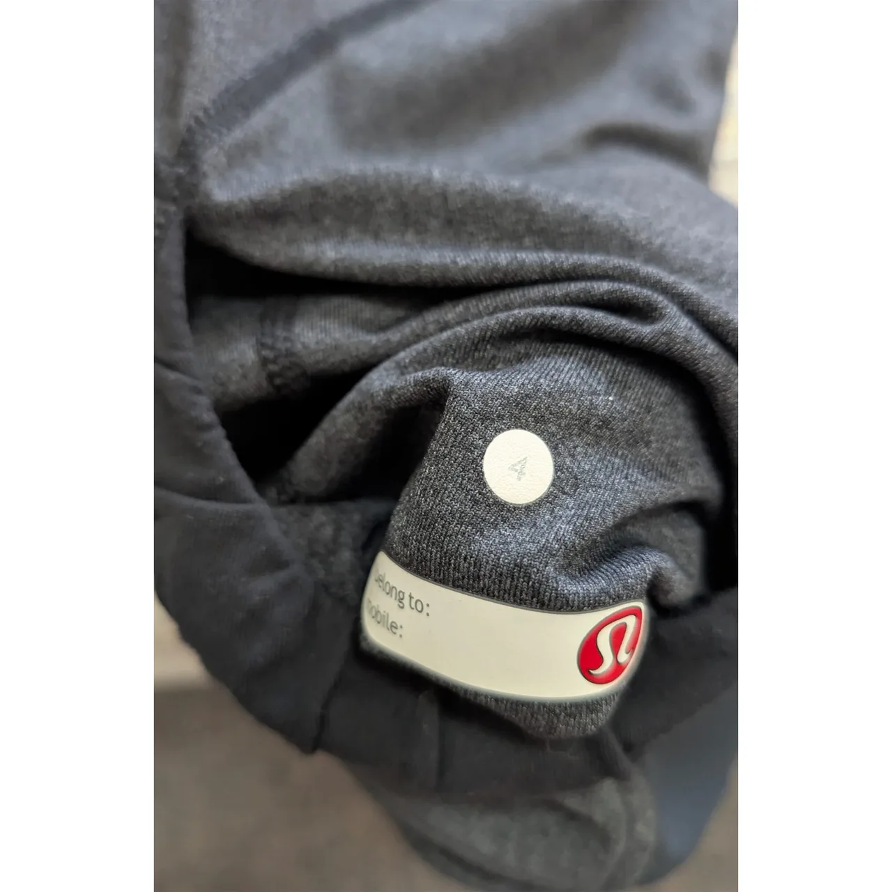 Lululemon grey extra-long, stretchy hoodie size 8 – photo 7