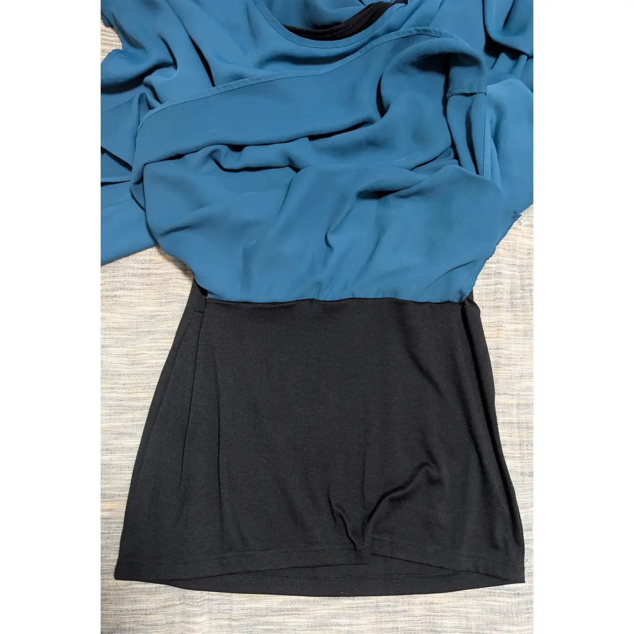 Asymmetric Dizingof blue dress size S/M – photo 4