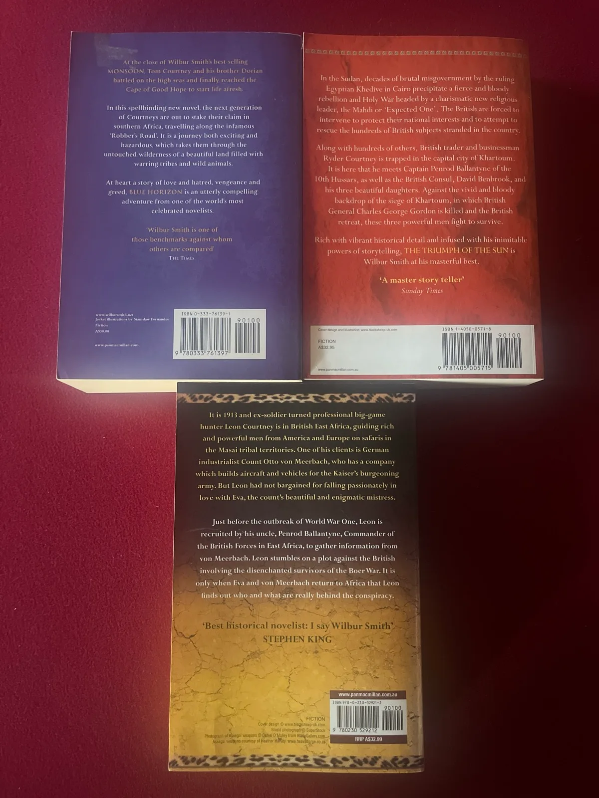 Wilbur Smith books — photo 2
