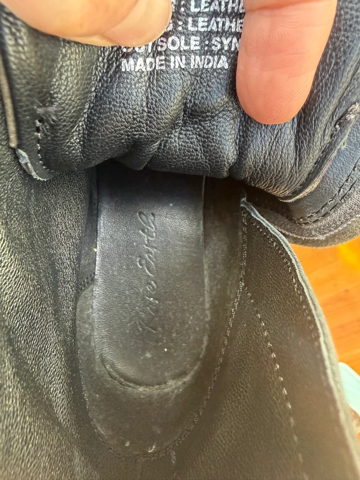 Grey Leather Lace-up Ankle Boots- Rare Earth — photo 10