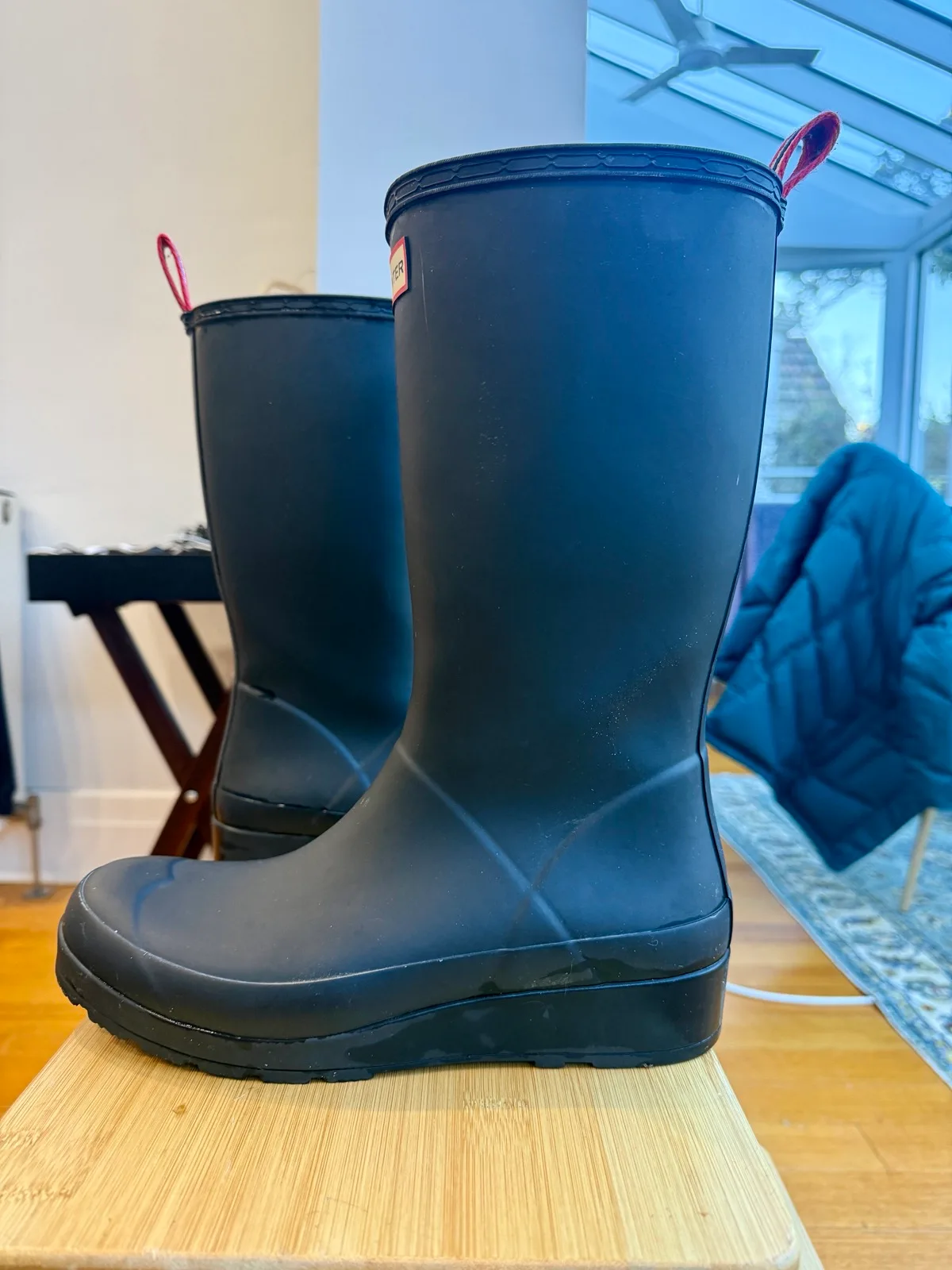 Hunter Original Play Boot Tall in Black — photo 3