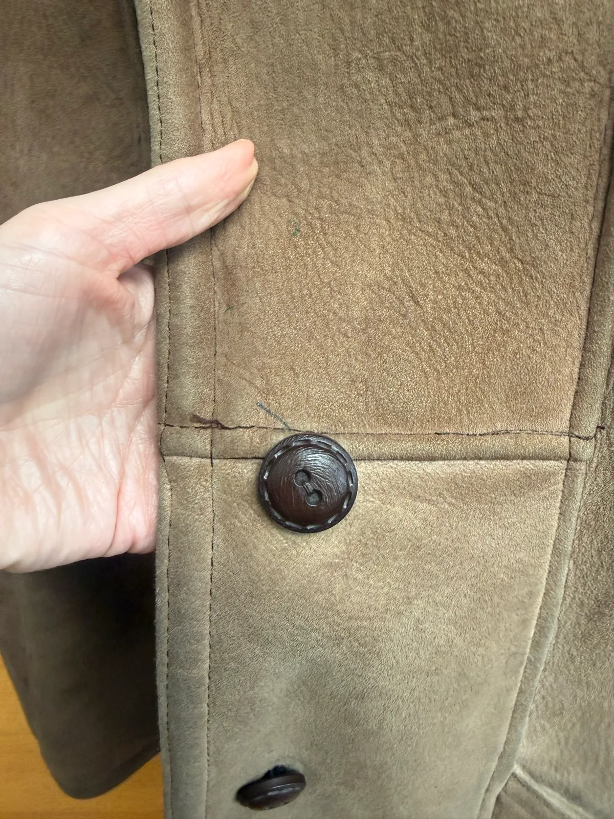 Vintage Sheepskin coat — photo 3