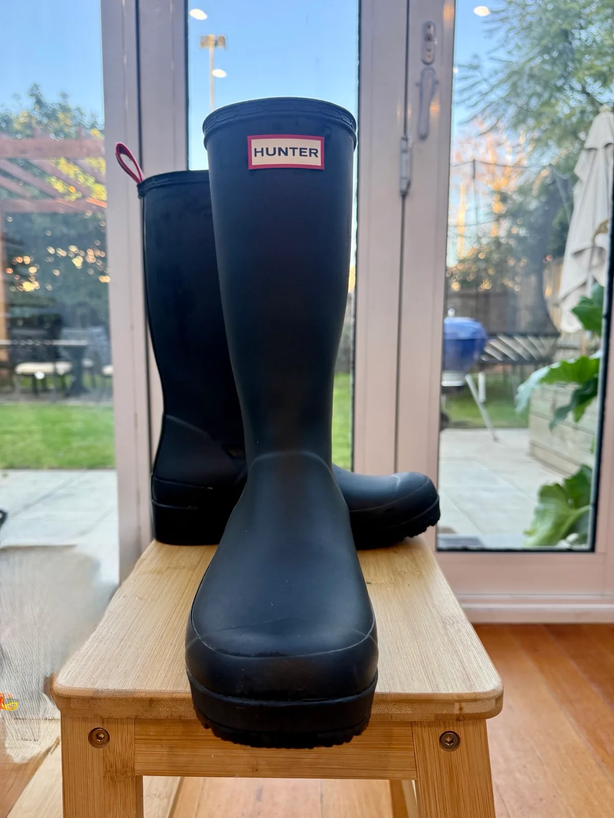 Hunter Original Play Boot Tall in Black — photo 2