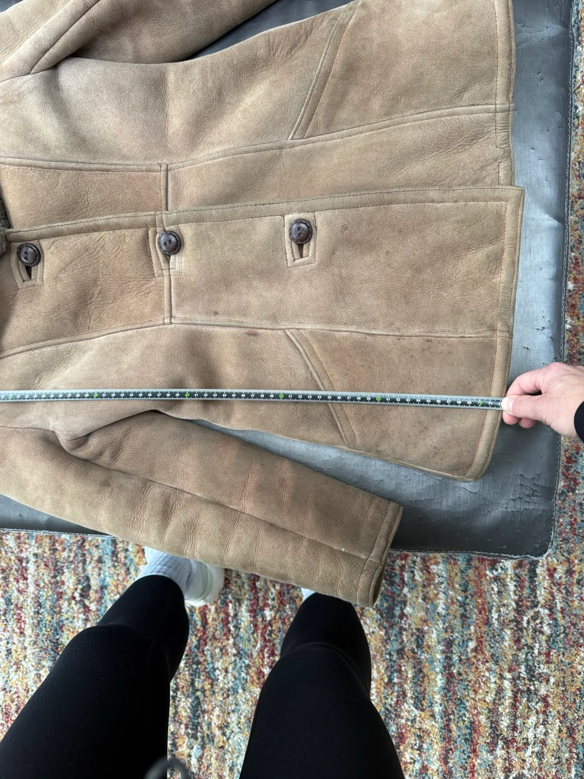 Vintage Sheepskin coat — photo 9