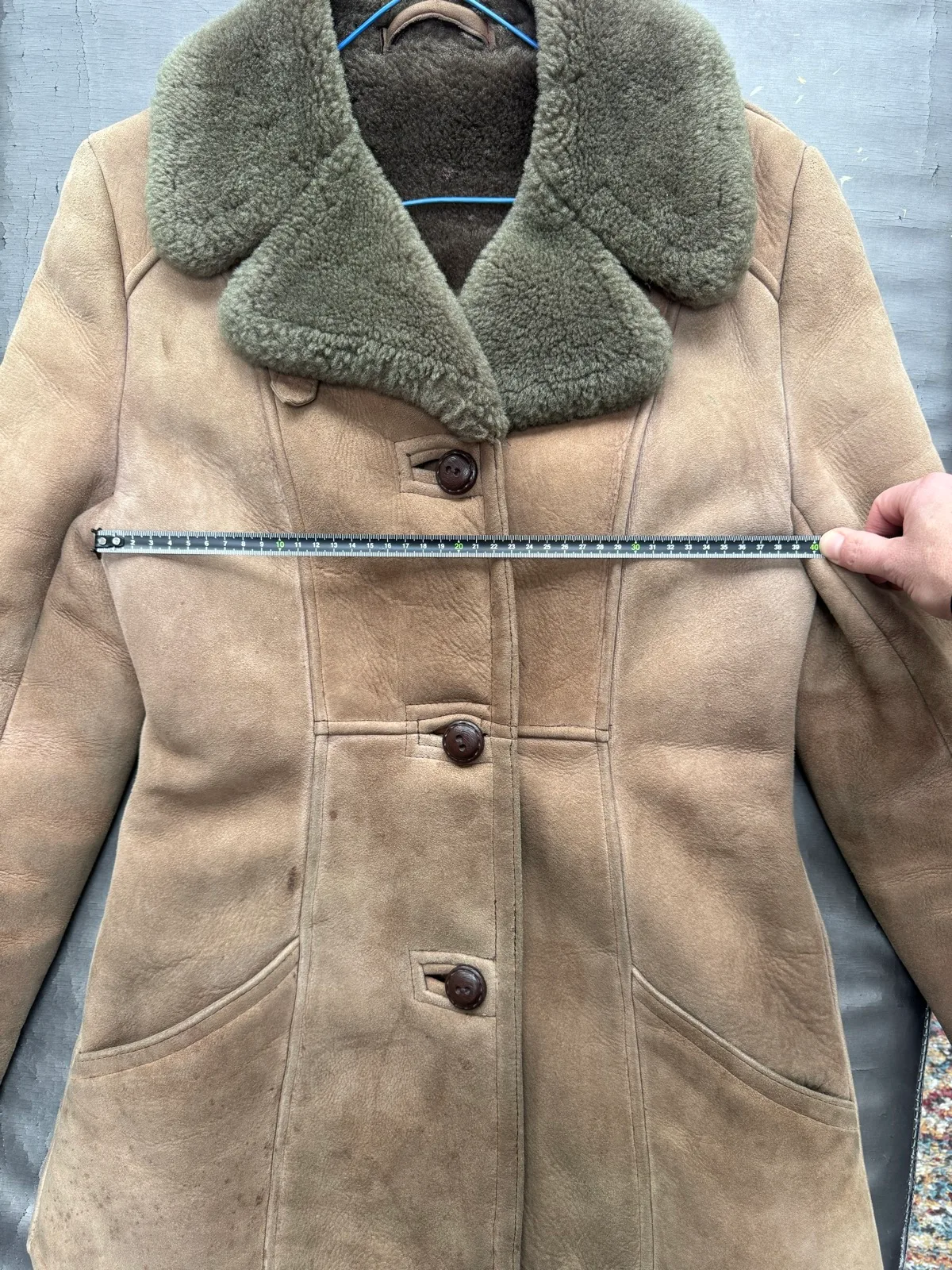 Vintage Sheepskin coat — photo 7