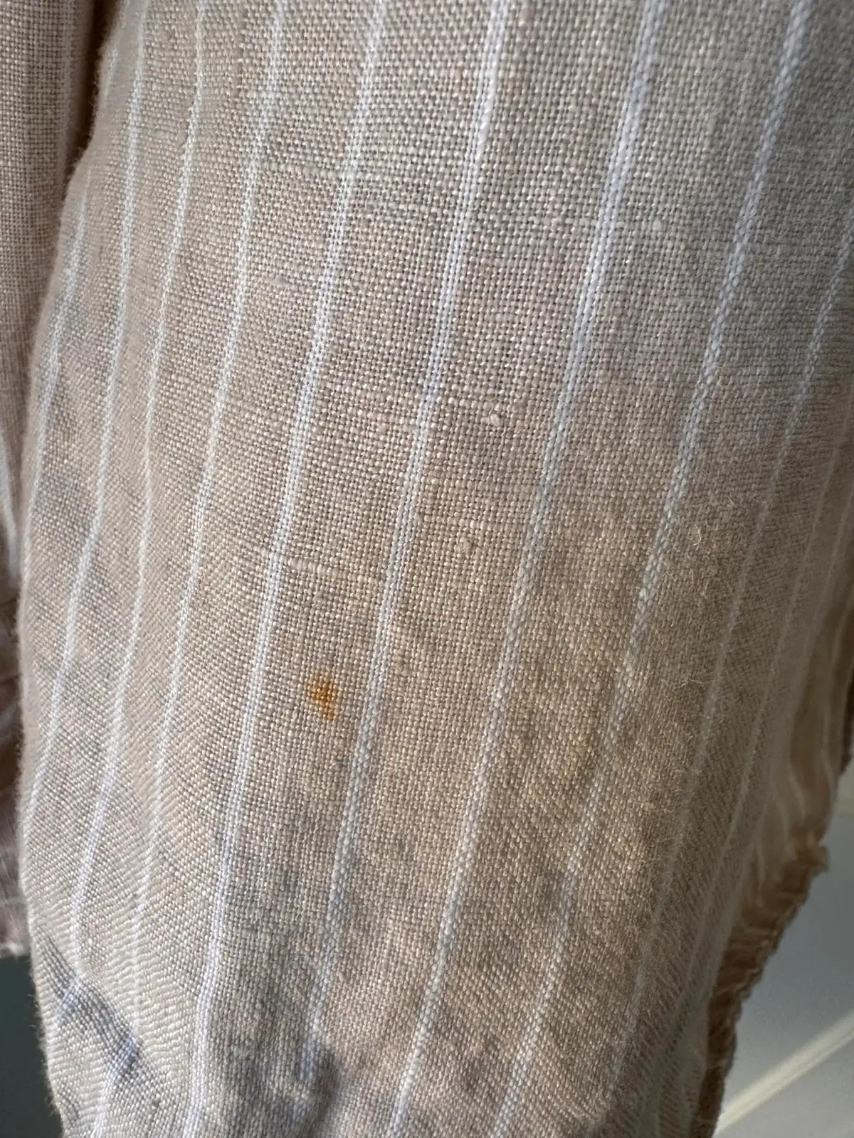 Uniqlo 100% Linen Striped Shirt – Size M – photo 2