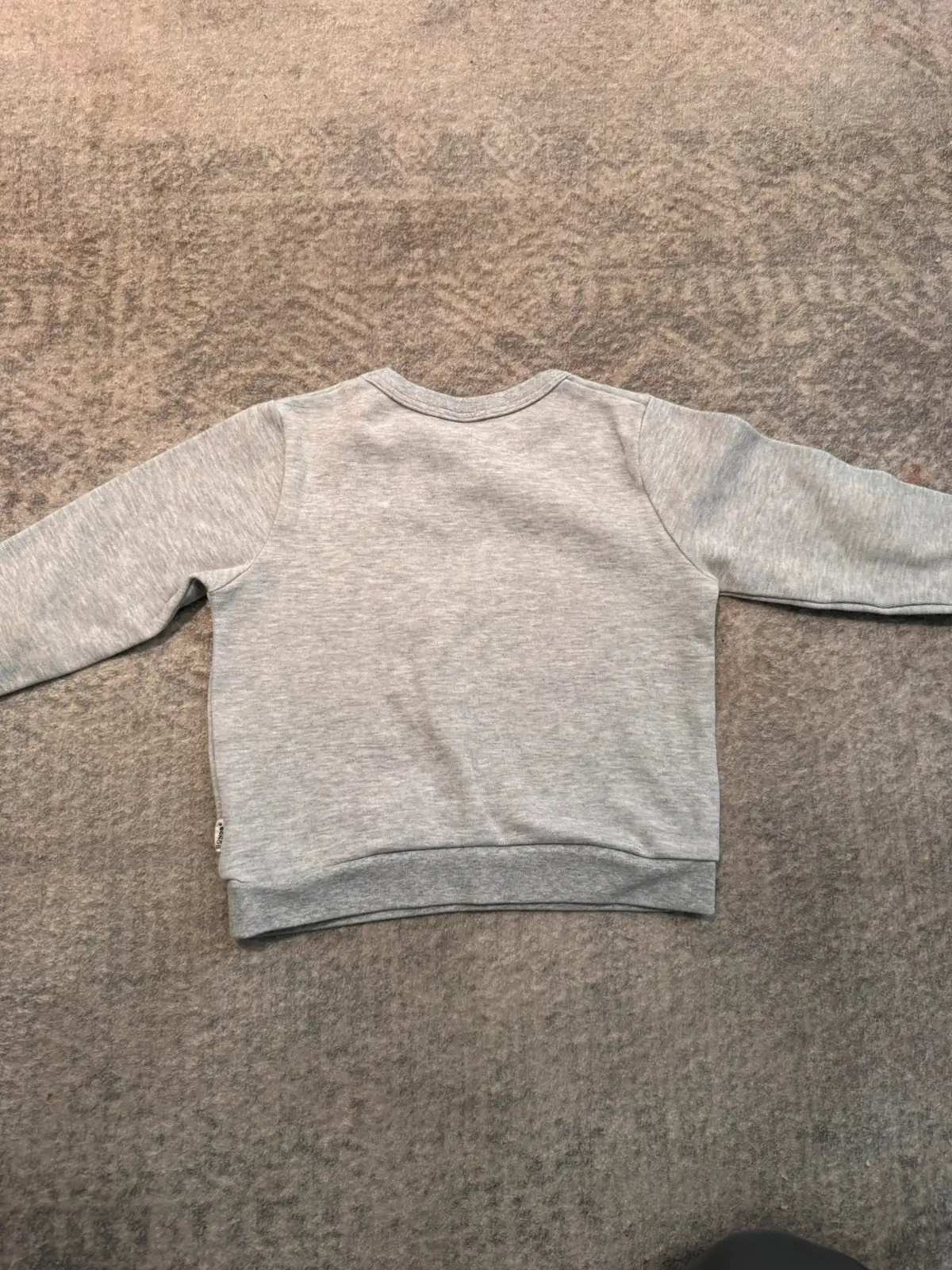 Bonds baby boys grey logo sweatshirt jumper size 2 18-24 months – photo 3