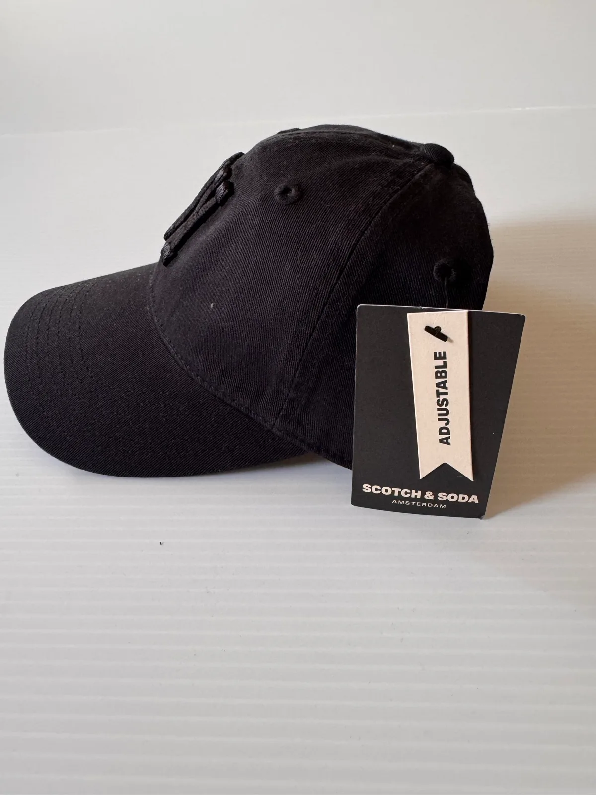 Scotch & Soda Black NY Embroidered Baseball Cap Adjustable BNWT – photo 2
