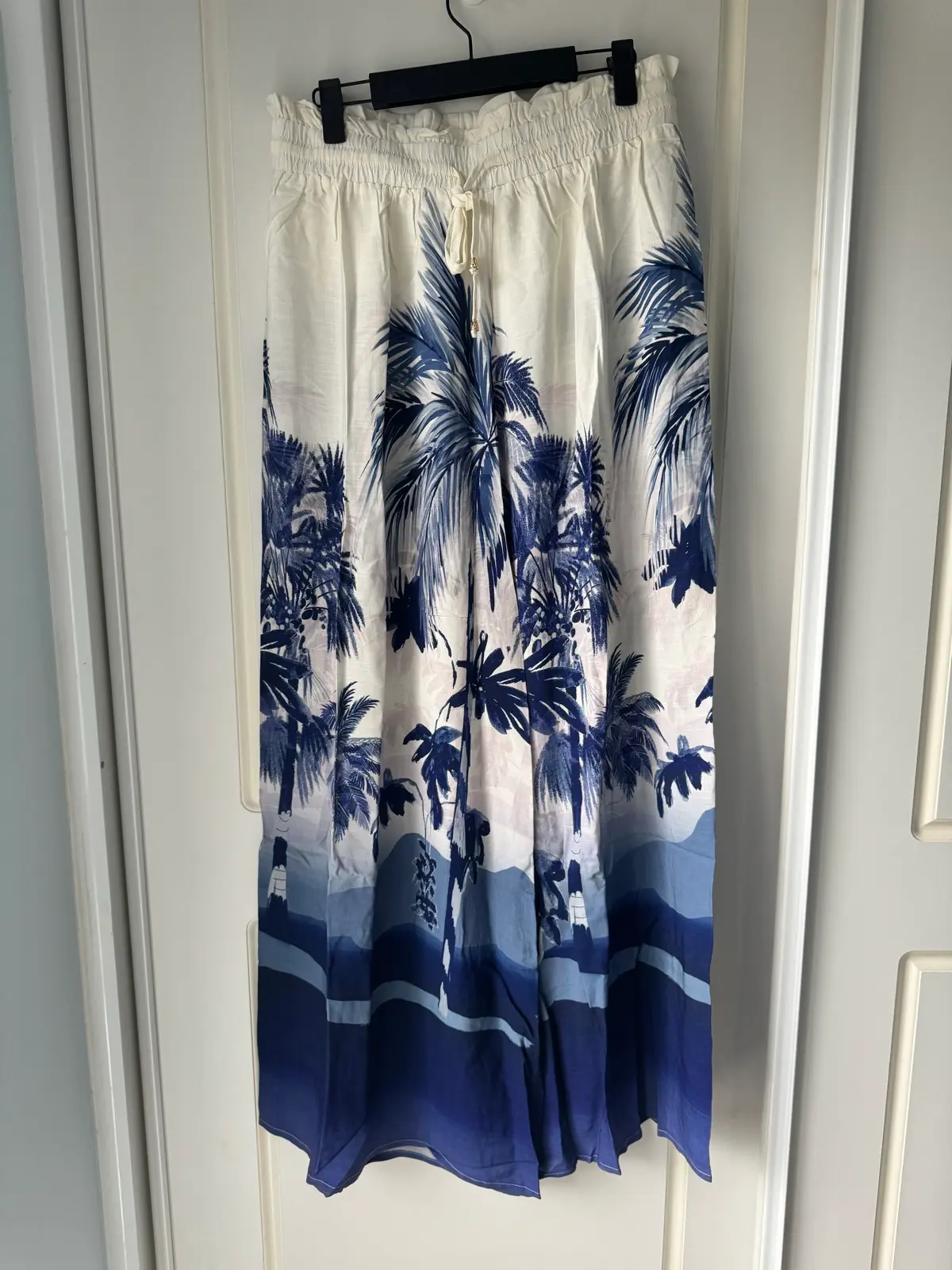 Label of Love indigo island wide leg pants size M BNWT – photo 3