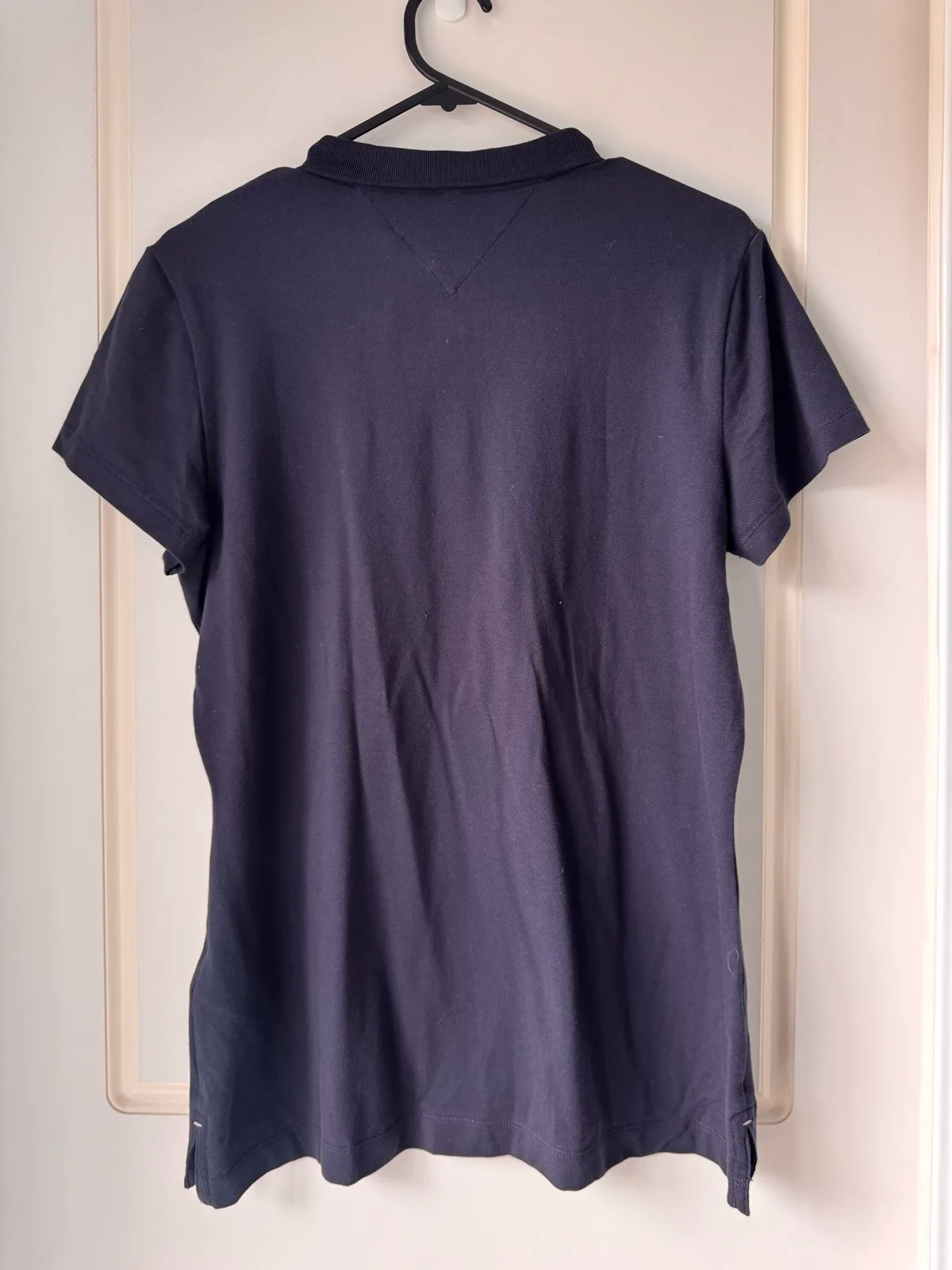 Tommy Hilfiger Womens XXL Navy Heritage Slim Fit Polo Shirt BNWT Fits 12-14 – photo 4