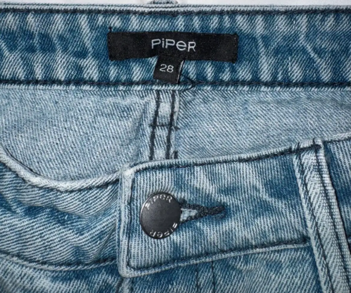 Grlfrnd Piper Super High-Rise Slim Jeans – La Jolla – Size 28 / 8-10 – photo 5