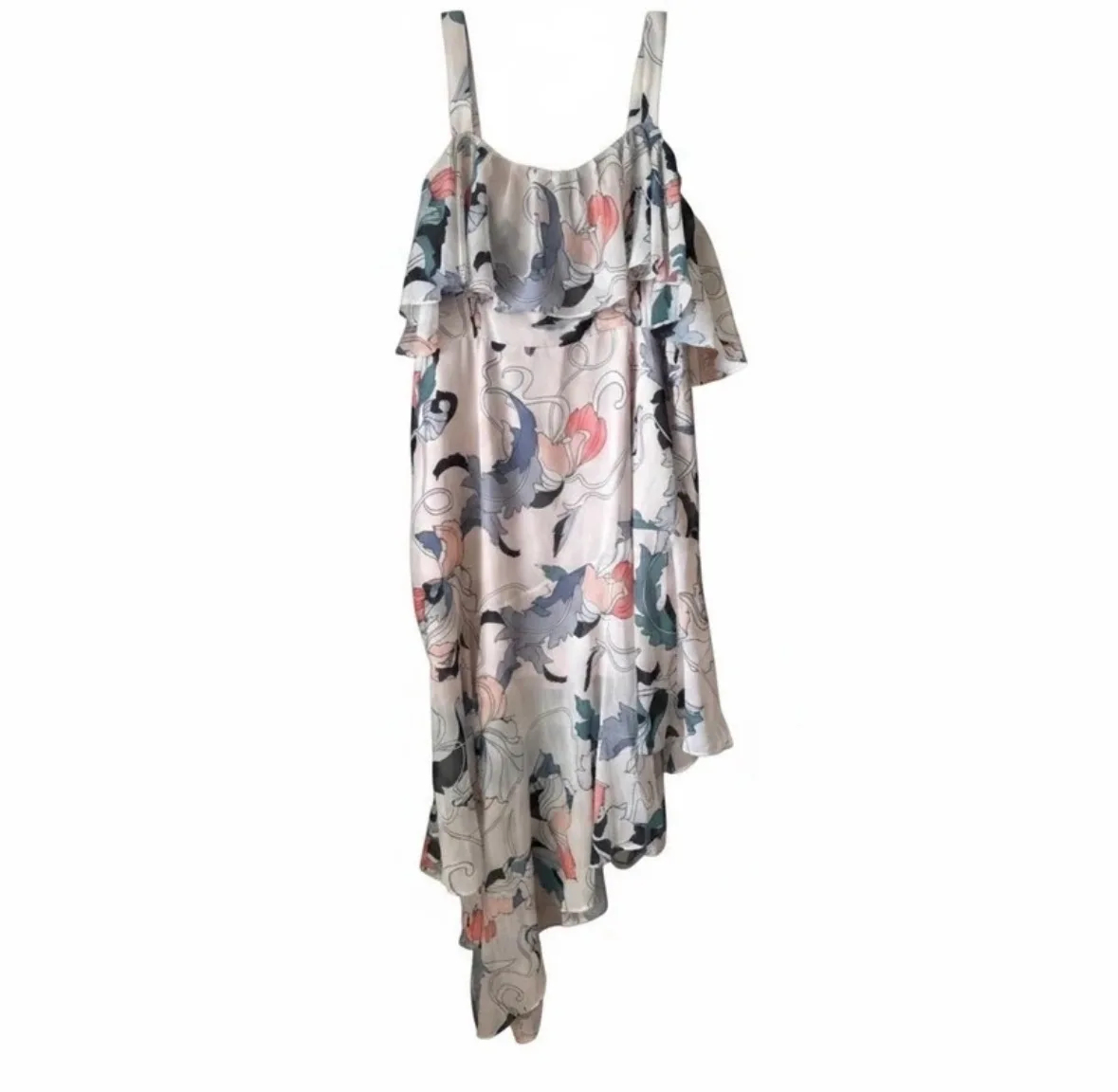 Cooper St Floral Cold Shoulder Midi Dress – Size 14 – photo 2