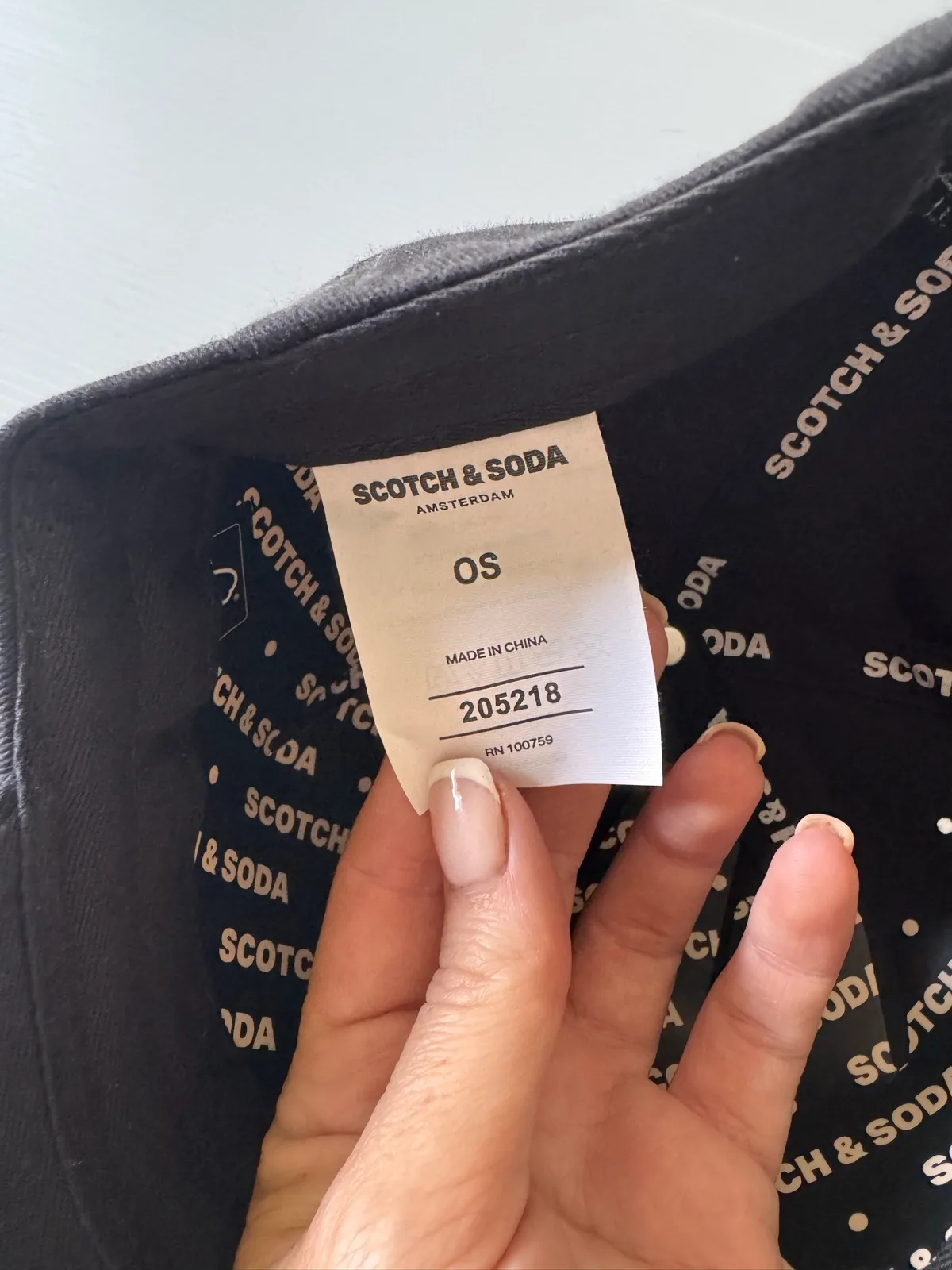 Scotch & Soda Black NY Embroidered Baseball Cap Adjustable BNWT – photo 4