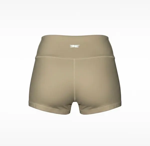 Elite Eleven High Waisted Active Shorts – Nude/Beige – Size L