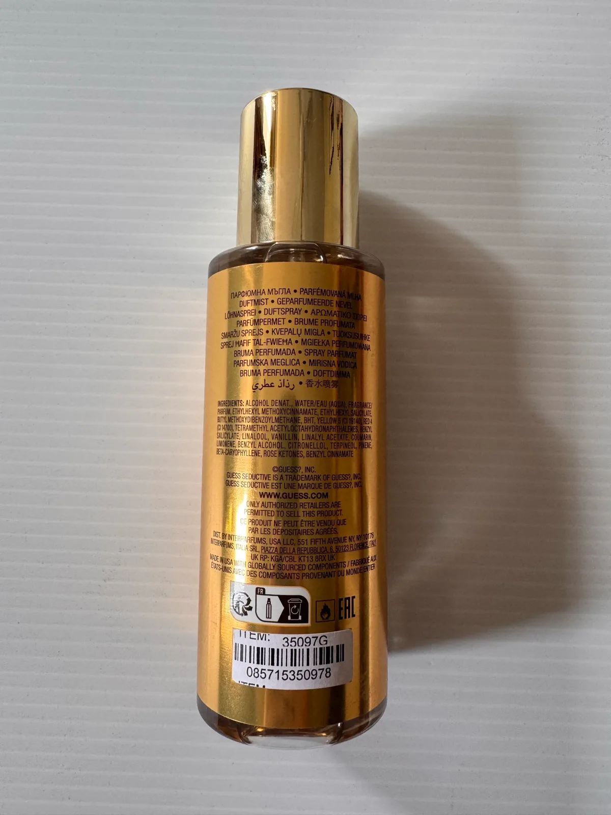 Brand New GUESS Seductive Desire Fragrance Mist 250ml (8.4 fl oz) – Women’s Body – photo 2