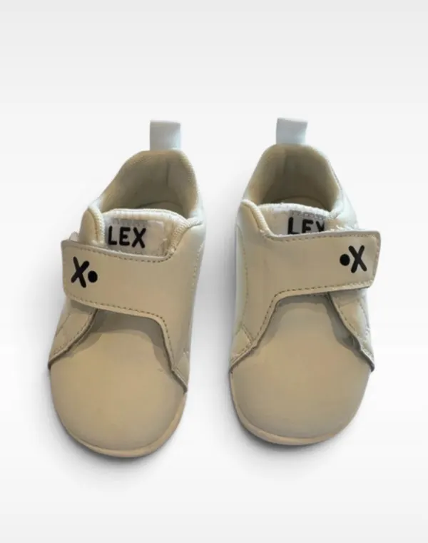 LEX Barefoot OG Balance Leather Shoes White – EU 22 / US 6