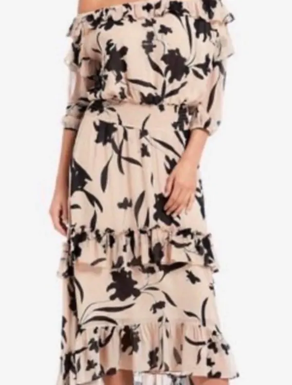 Seed off the shoulder maxi dress - Size 12