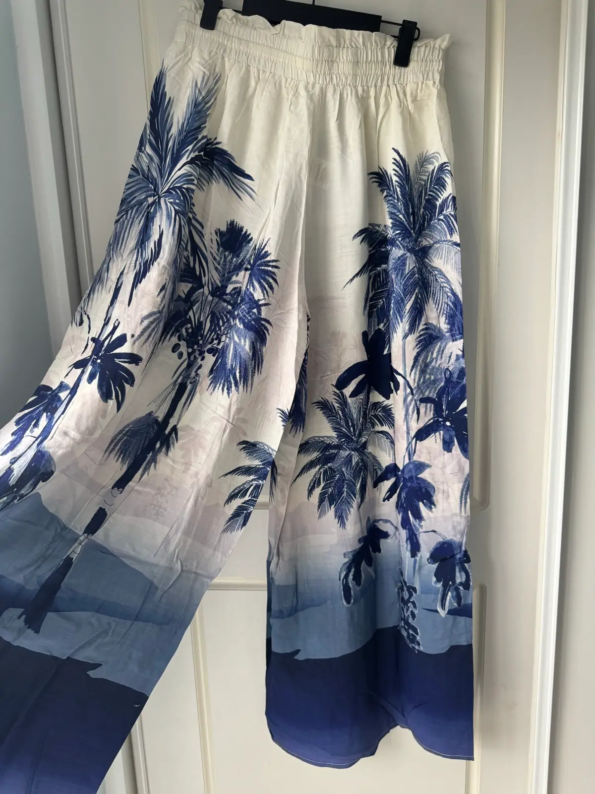 Label of Love indigo island wide leg pants size M BNWT – photo 4