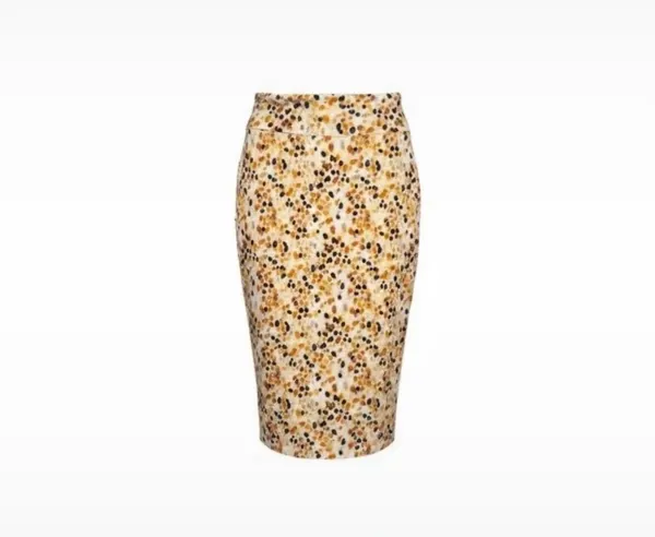 Loulou Australia Long Whitney Tube Skirt Summer Spot Print S/M – NWT
