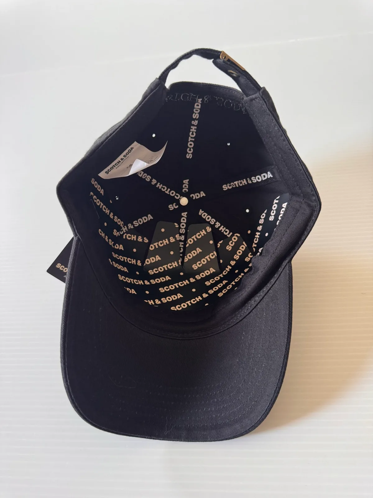 Scotch & Soda Black NY Embroidered Baseball Cap Adjustable BNWT – photo 5
