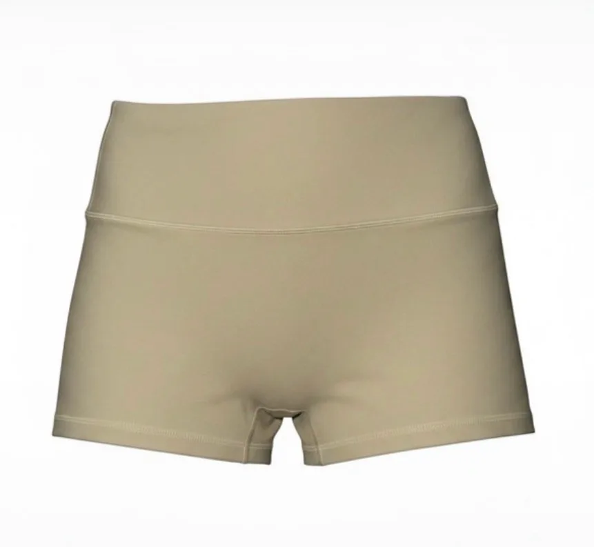 Elite Eleven High Waisted Active Shorts – Nude/Beige – Size L – photo 2