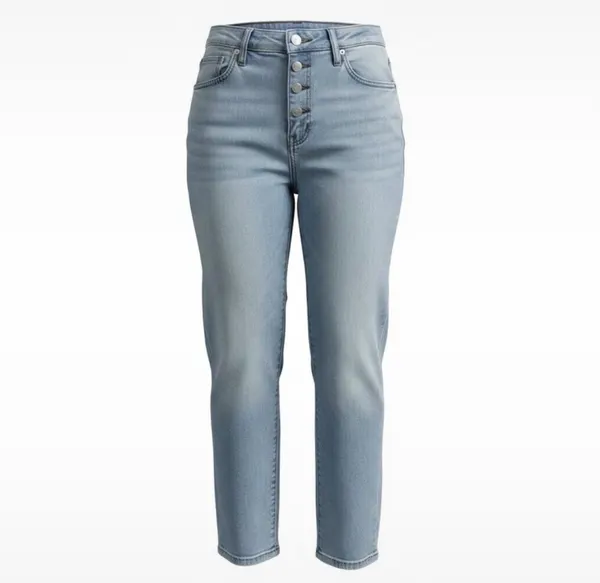 Grlfrnd Piper Super High-Rise Slim Jeans – La Jolla – Size 28 / 8-10