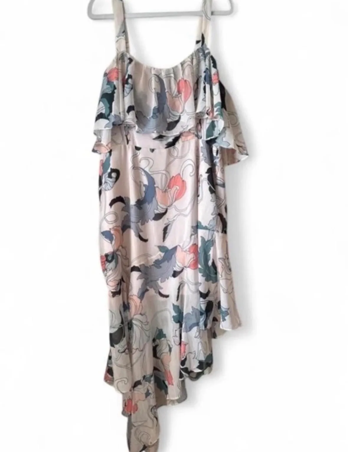 Cooper St Floral Cold Shoulder Midi Dress – Size 14 – photo 3