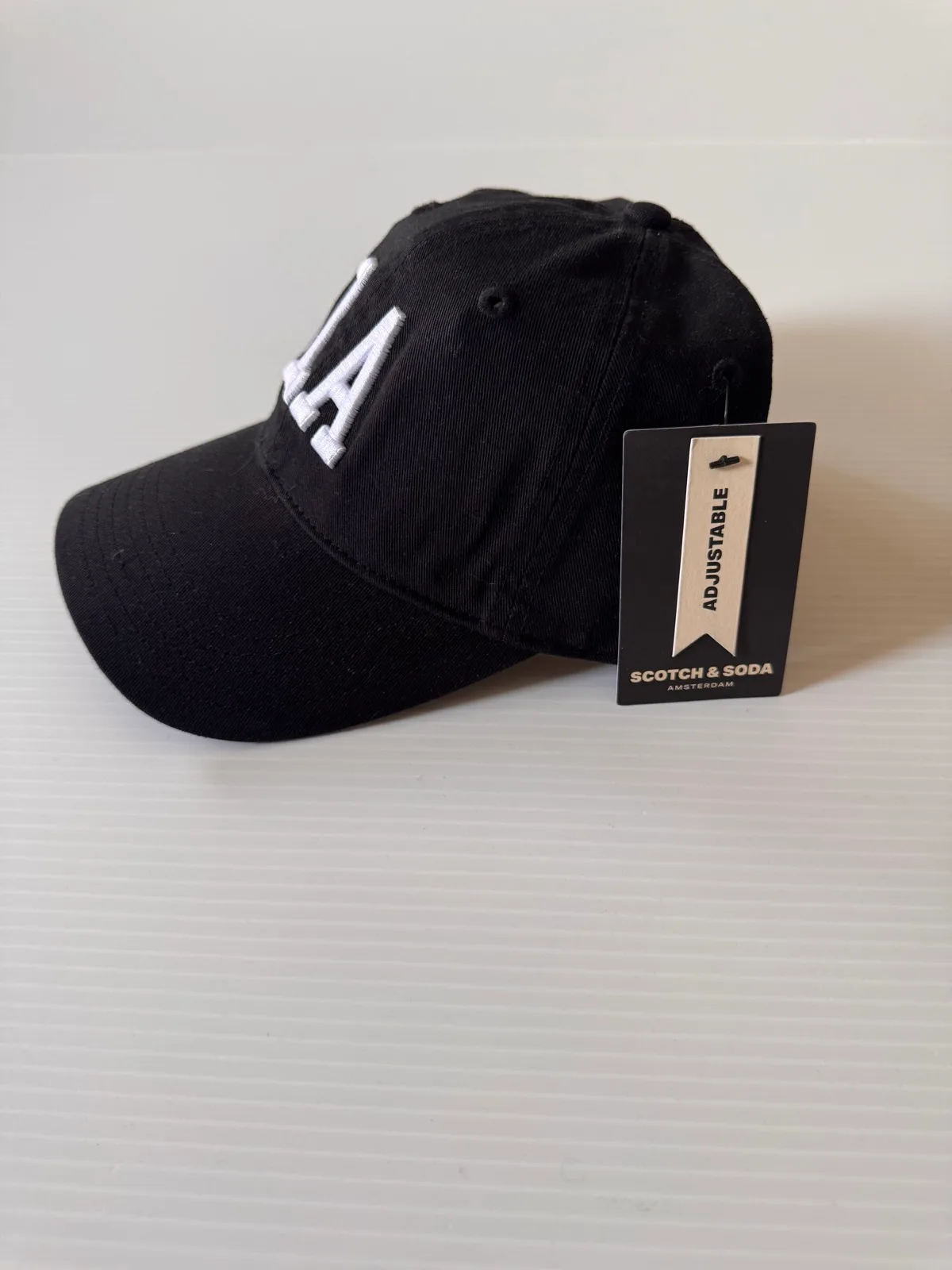 Scotch & Soda Black LA Embroidered Baseball Cap Adjustable BNWT – photo 2