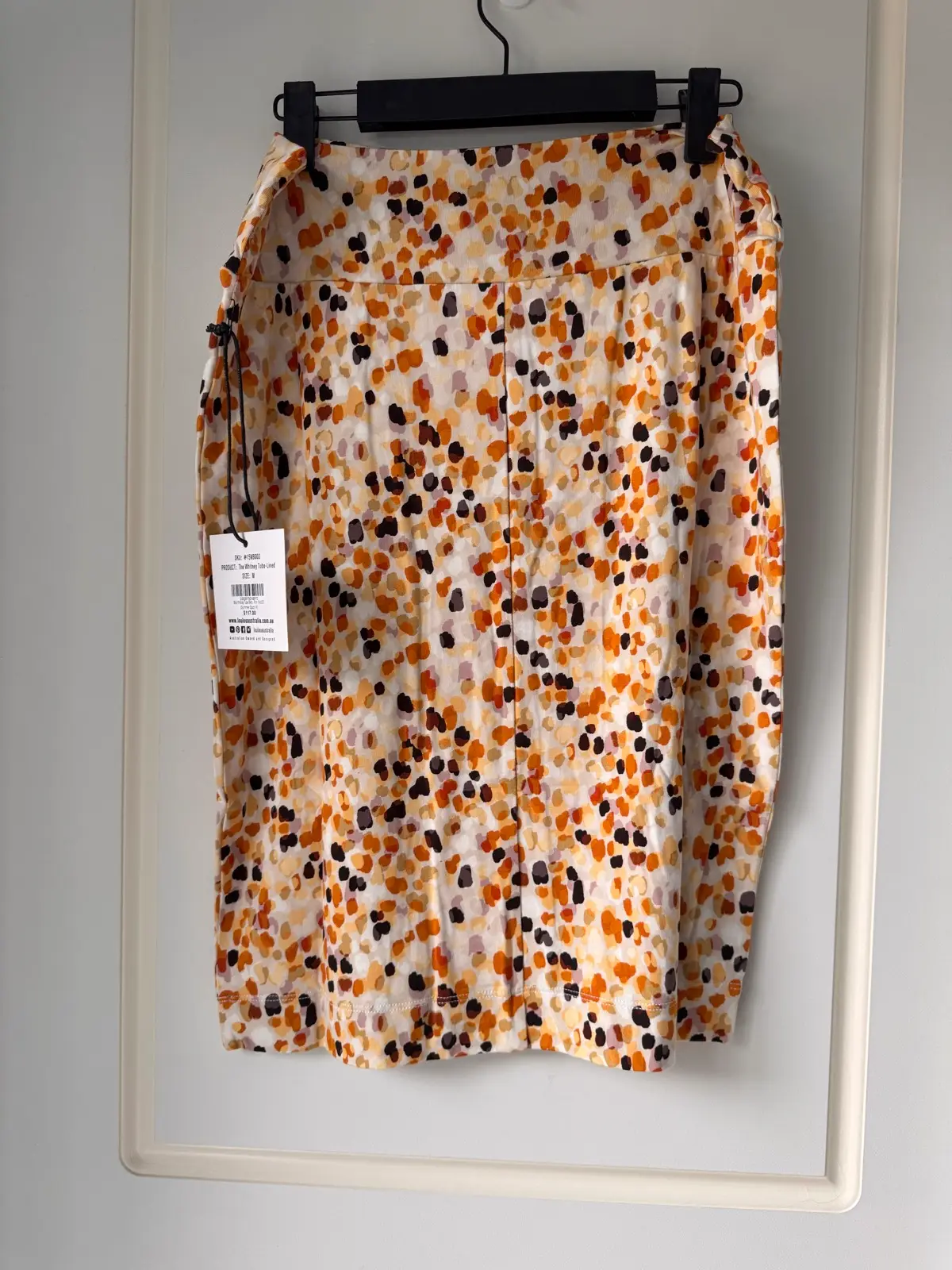 Lou Lou Australia Whitney bamboo midi skirt summer spot size M BNWT – photo 2