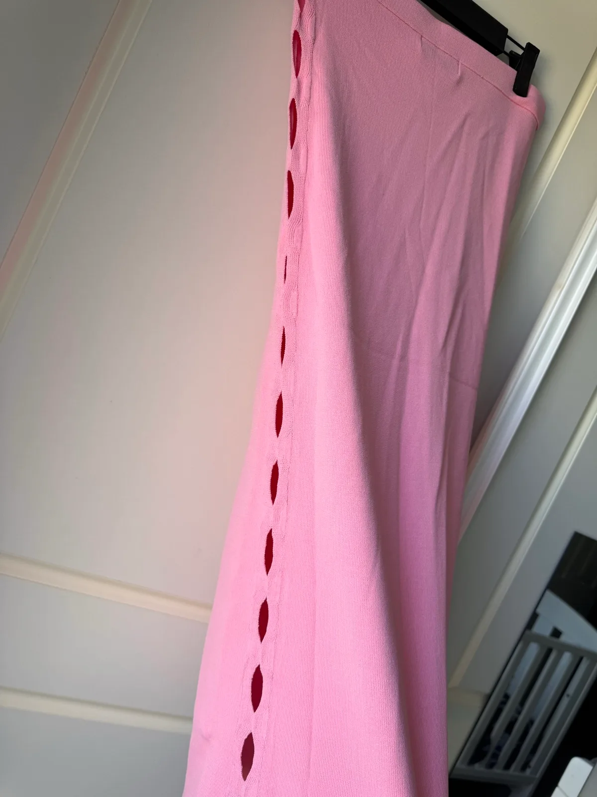 Dazie On Track Pink Knit Midi Skirt Size 10 BNWT – photo 3