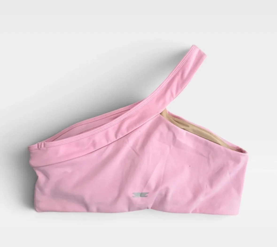 Elite Eleven Women’s One Shoulder Sports Bra Pink Size XL NWOT – photo 2