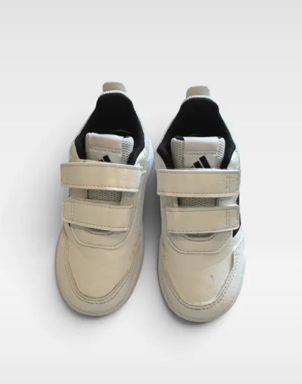 Adidas Tensaur Sport 3.0 Infant Shoes – White/Black – UK 7.5 / US 8