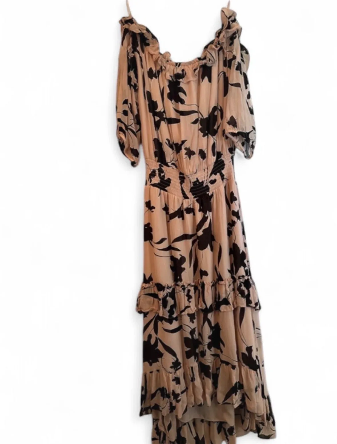 Seed off the shoulder maxi dress - Size 12 – photo 2