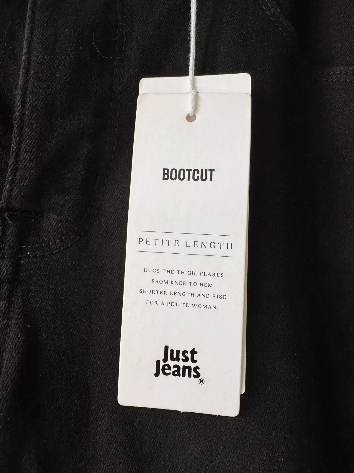 Just Jeans Reformed High Rise Bootcut Jeans – Size 12 Petite – BNWT – photo 4