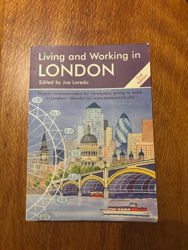 Living and working in London practical guide book