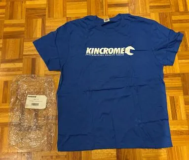 New Kinchrome Racing Australia high-quality combed cotton T-shirt XL