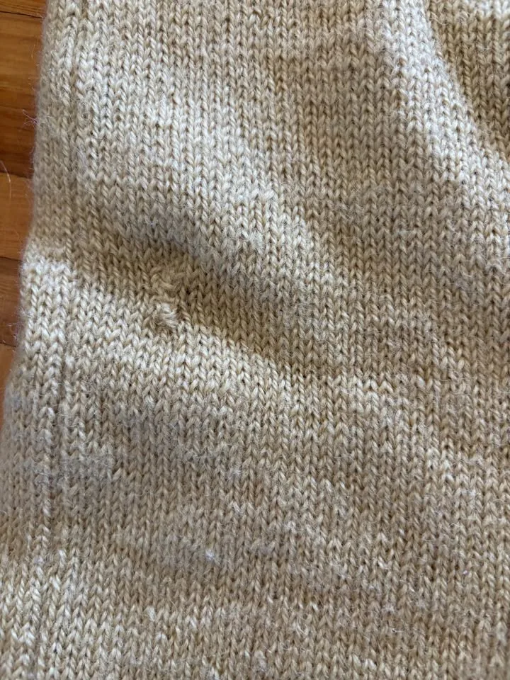 Vintage 1983 Size 10 - 12 pure wool python snake picture hand knit original — photo 4