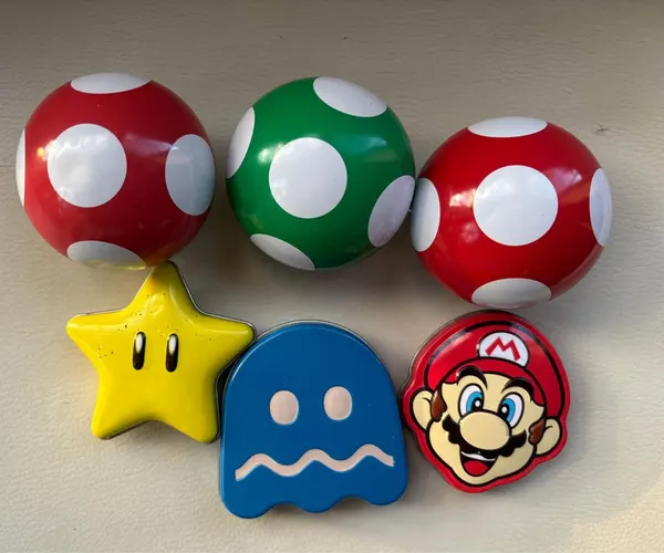 Super Mario Nintendo and Pac-Man candy tins bulk lot collectible empty