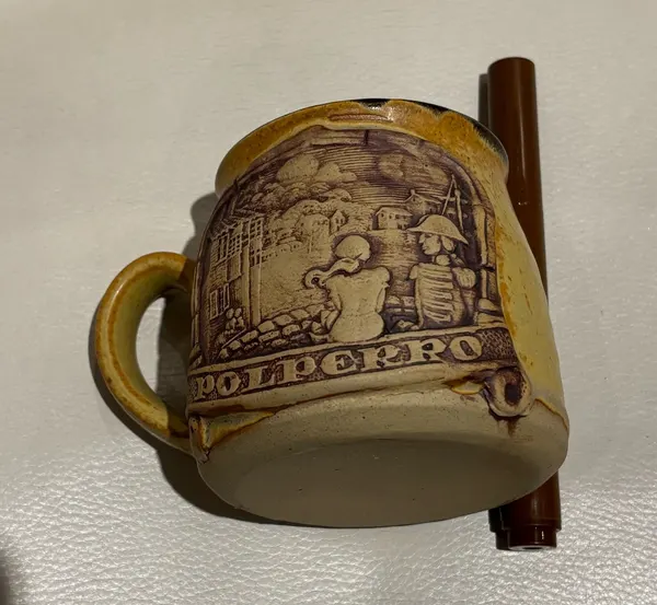Polperro mug Cornish Ware as new