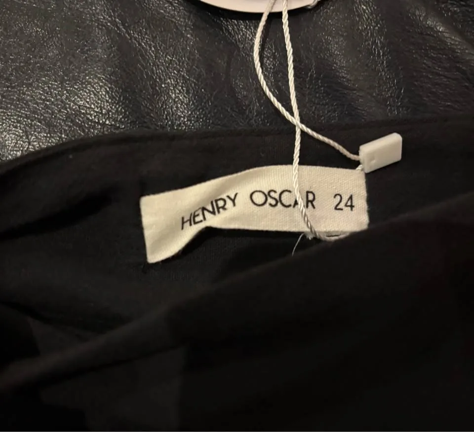 Orange Sherbet x Henry Oscar size 24 black maxi dress brand-new with tags — photo 3