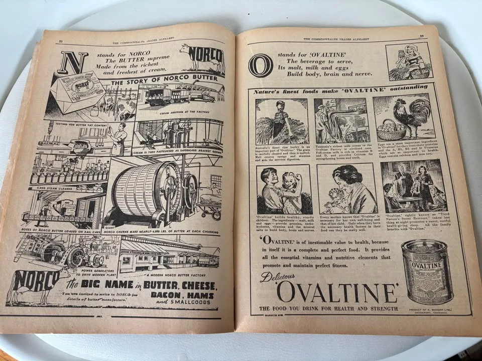 Vintage 1949 Commonwealth Trades Alphabet magazine — photo 2