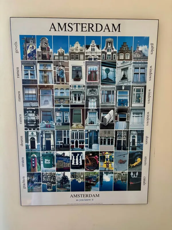 Vintage DUTCH 1998 RARE Amsterdam photographer Pieter van Gaart mounted poster 5