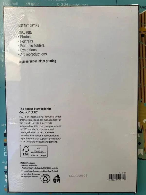New sealed in pack Premium Glossy Photo Paper 50 sheets 270GSM A4 size — photo 2