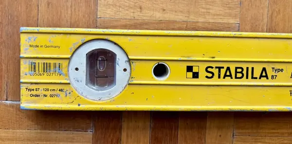 Stabila type 87 German made spirit level 120cm