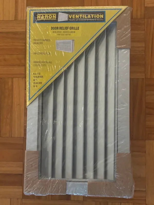 Haron DRV3001 Aluminium Door Relief Ventilation grille new