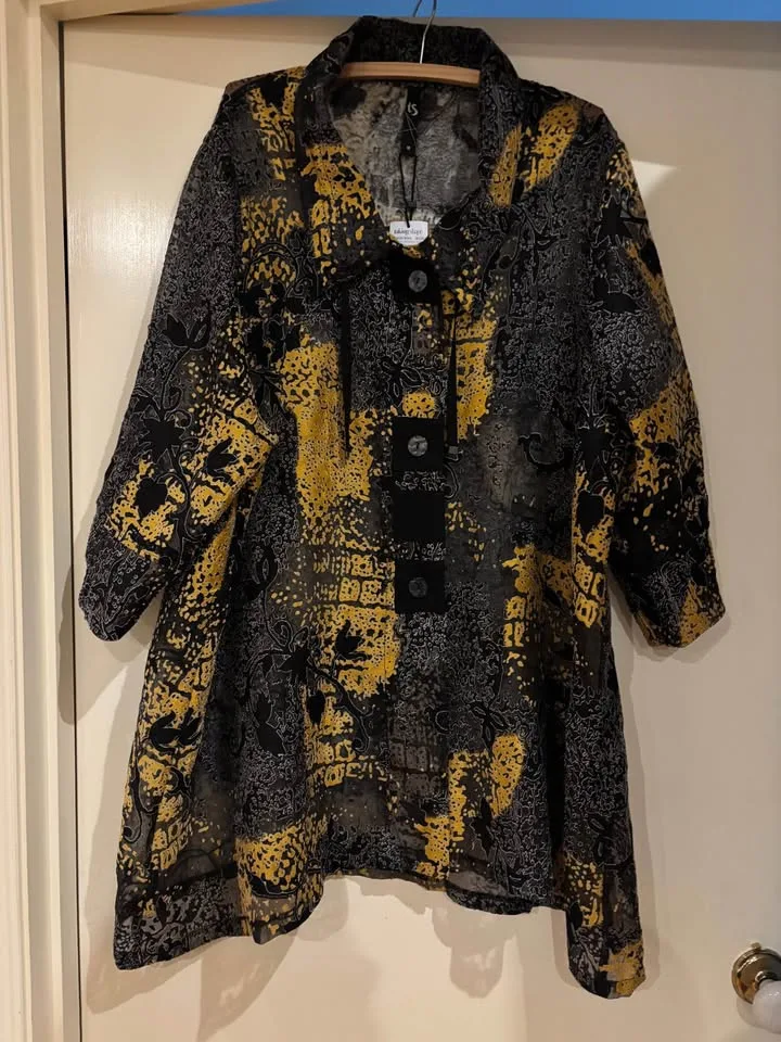 Taking Shape size 18 Euphoric burnout shirt new with tags — photo 4