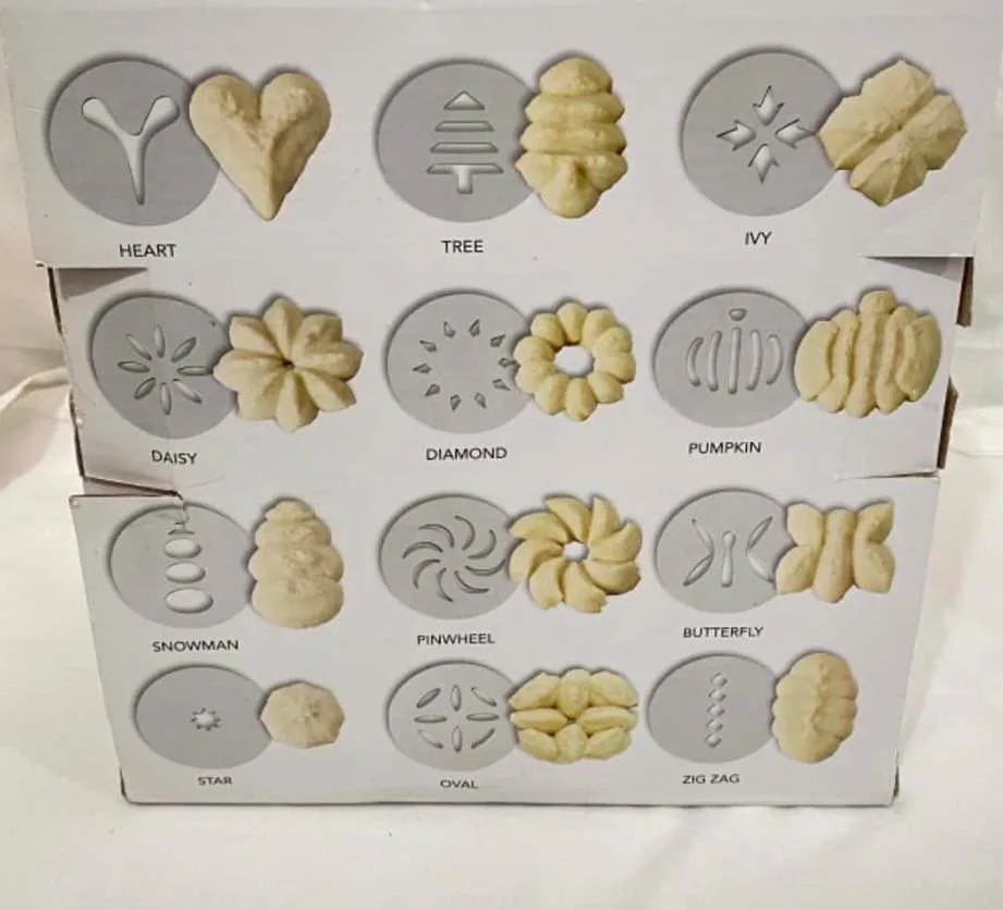KITCHENAID Manual Cookie Press Stainless Steel Baking Cooking Biscuit Tool Cake — photo 3