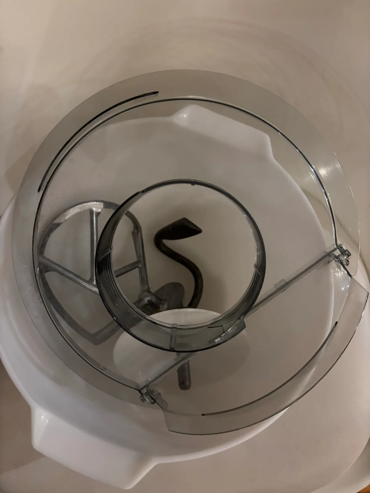 Kenwood Chef KM201 bowl, K beater, Dough hook - free Splashguard — photo 2